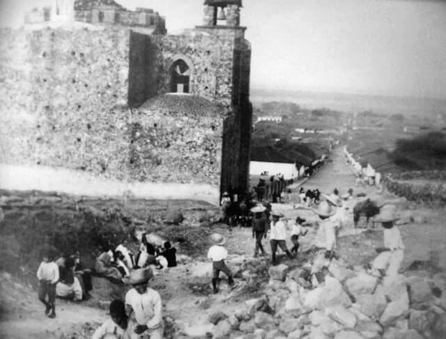 Foto de Sahuayo Antiguo - Parte posterior del santuario de nuestra señora de Guadalupe