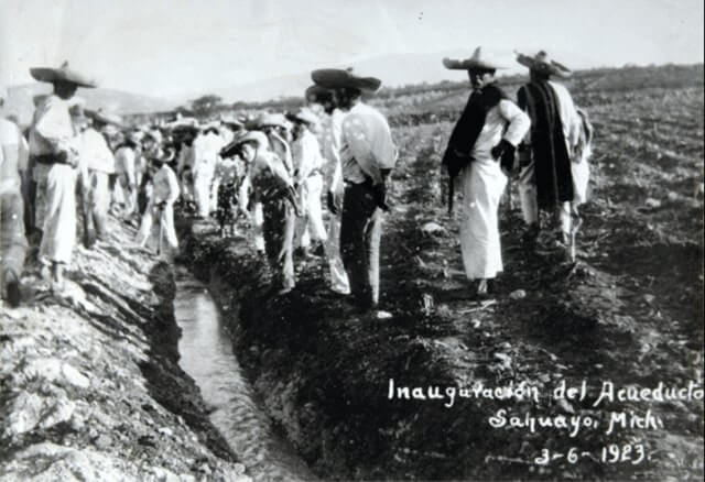 Foto de Sahuayo Antiguo - Inauguración de un acueducto