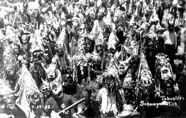 Foto antigua de Sahuayo - Tlahualiles (1922)